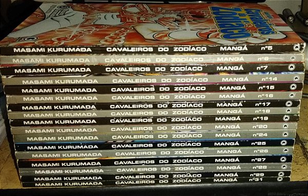 Coleção Cavaleiros do Zodíaco - 2 edição Brasileira - 17 volumes
