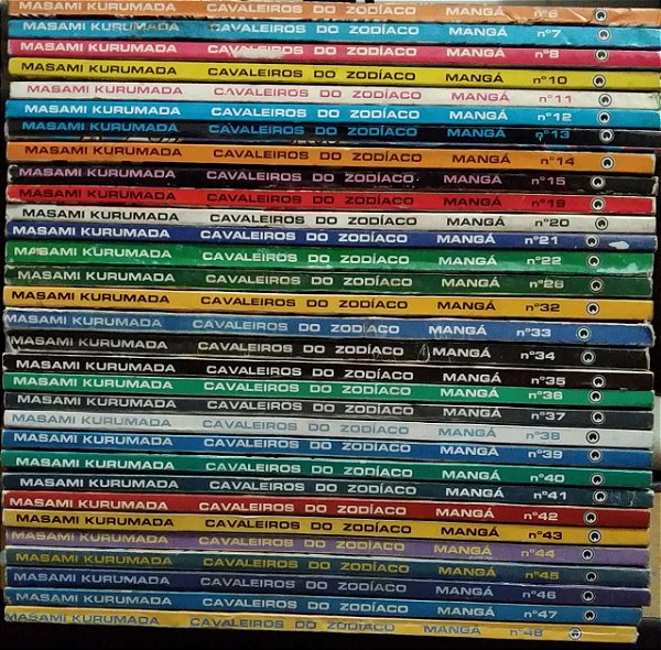 Coleção Cavaleiros do Zodíaco Saint Seya 1 Edição Brasileira - 31 volumes