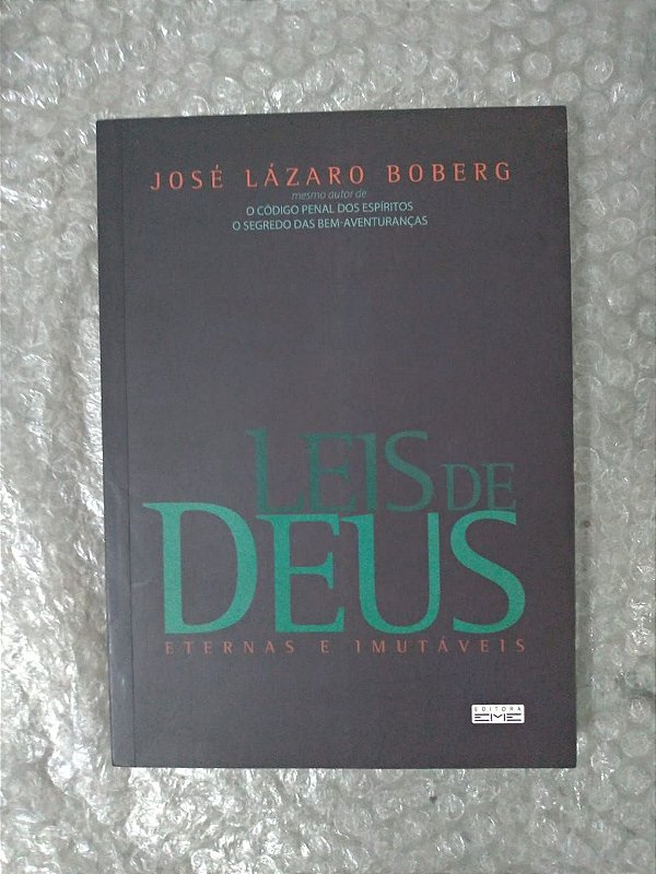 Leis de Deus - José Lázaro Boberg