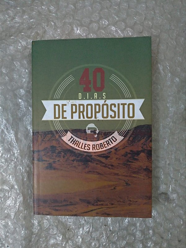 40 Dias de Propósito - Thalles Roberto