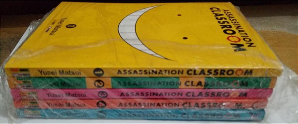 Coleção mangá Assassination Classroom - 1 2 3 4 e 6 Panini