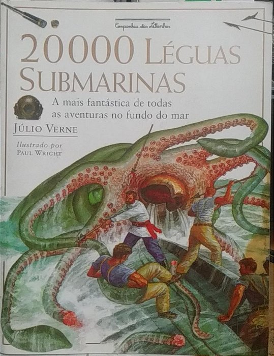 20000 léguas submarinas - Júlio Verne - Cia das Letrinhas