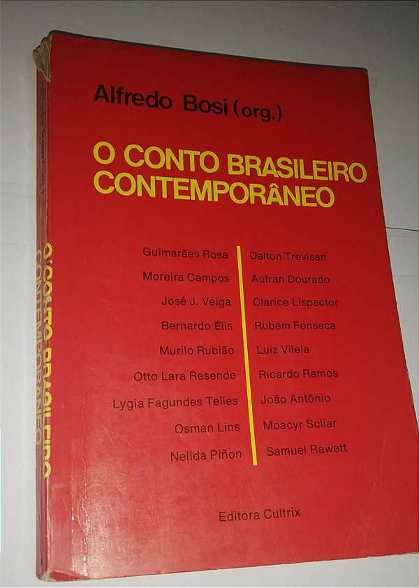 O conto brasileiro contemporâneo - Alfredo Bosi (marcas)