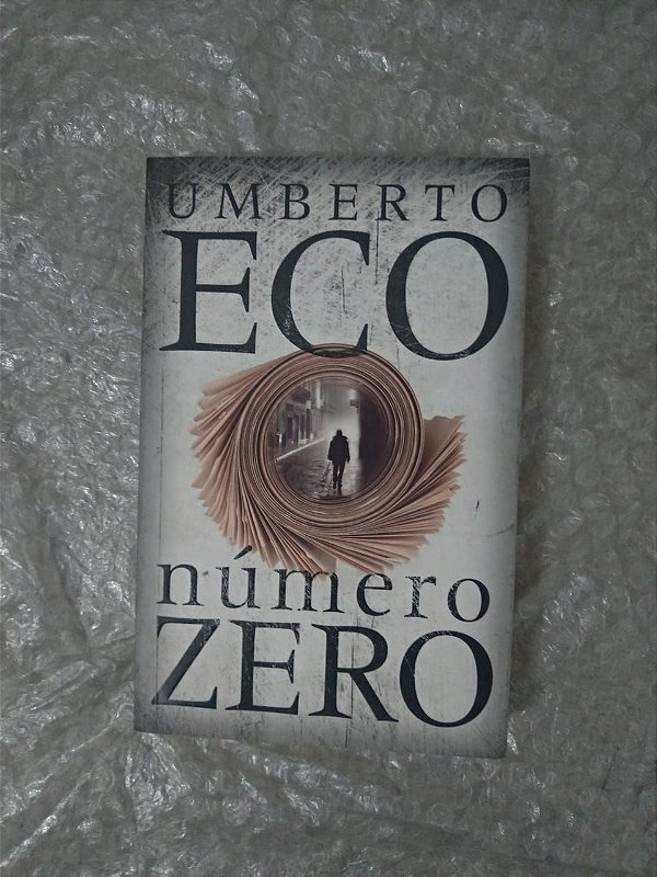 Número Zero - Umberto Eco (amarelamento)