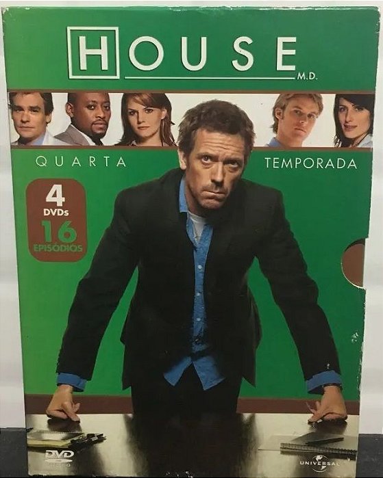 Box House DVD - 4ª temporada - 4 Discos