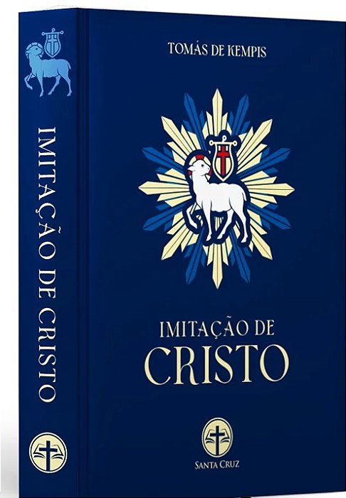 Imitação de Cristo - Tomás de Kempis Pocket Capa Dura - Ed. Santa Cruz