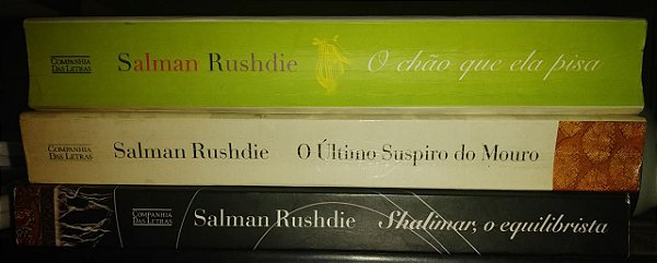 Kit 3 livros: Salman Rushidie