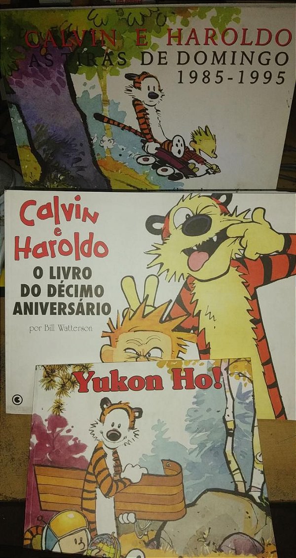 Kit Calvin e Haroldo - 3 volumes