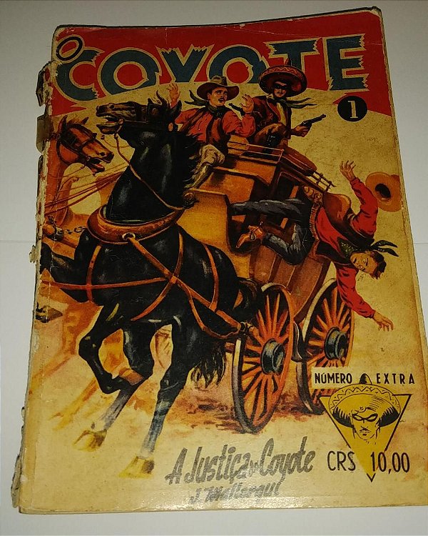 O Coyote 1 - A justiça do Coyote - J. Mallorque 1957 (Danificado para restaurar)