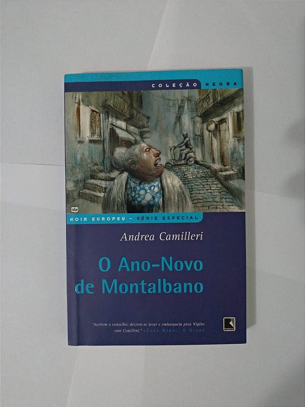 O Ano-Novo de Montalbano - Andrea Camilleri (Coleção Negra)