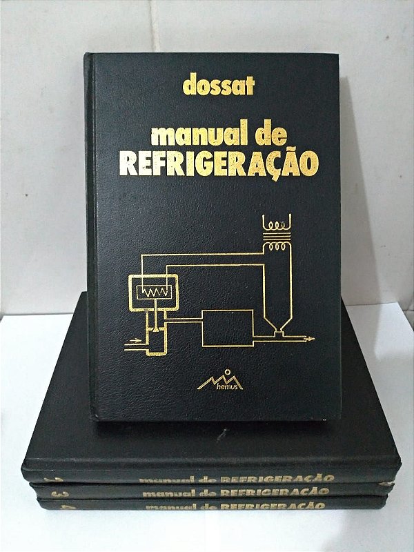 Coleção Manual de Refrigeração - Roy J. Dossat (Vols. 1 ao 4)
