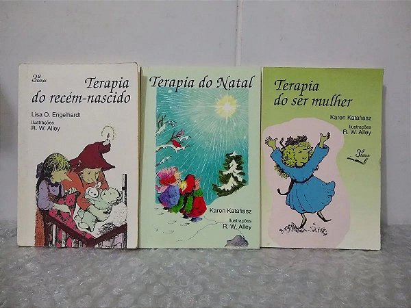 Coleção Terapia - Mini Livro - 3 volumes