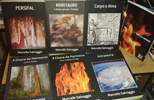 Coleção Kit Marcelo Salvaggio - 8 livros