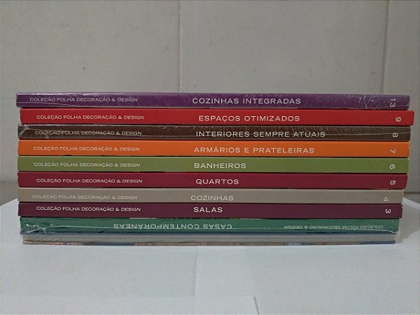 Coleção Folha Decoração e Design C/10 Volumes