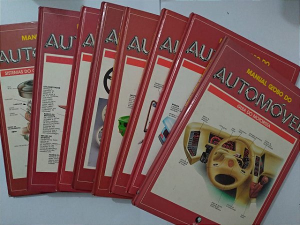 Coleção Manual Globo do Automóvel - C/8 Volumes