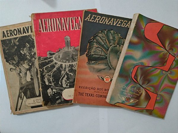 Coleção Aeronavegação C/4 Vols. - The Texas Company