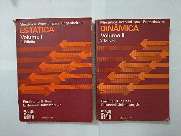 Coleção Mecânicas Vetoriais para engenheiros - Volumes 1 e 2
