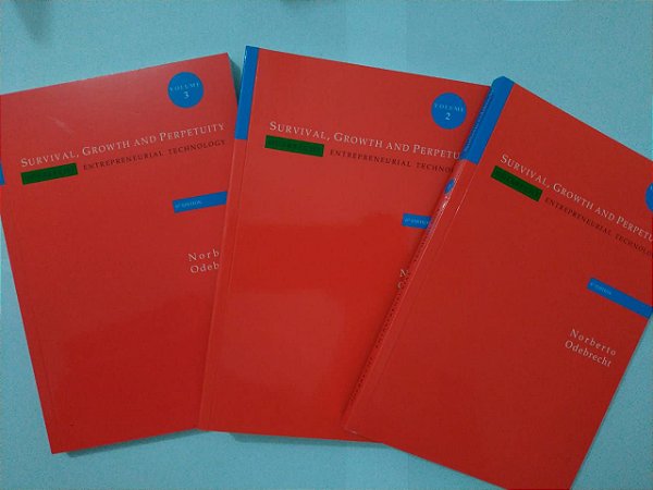 Box Survival, Growth And Perpetuity - Norberto Odebrecht C/3 volumes (Em inglês)