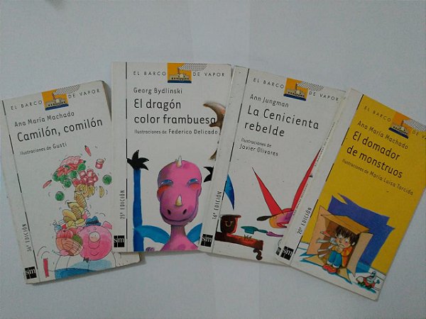 Coleção El Barco de Vapor - C/4 Volumes ( Leitura em Espanhol)