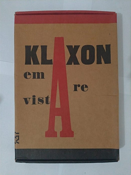 Box Klaxon em Revista: Mensário de Arte Moderna C/10 Revista