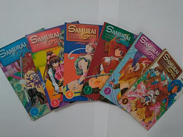 Coleção Samurai Girl - C/6 Volumes