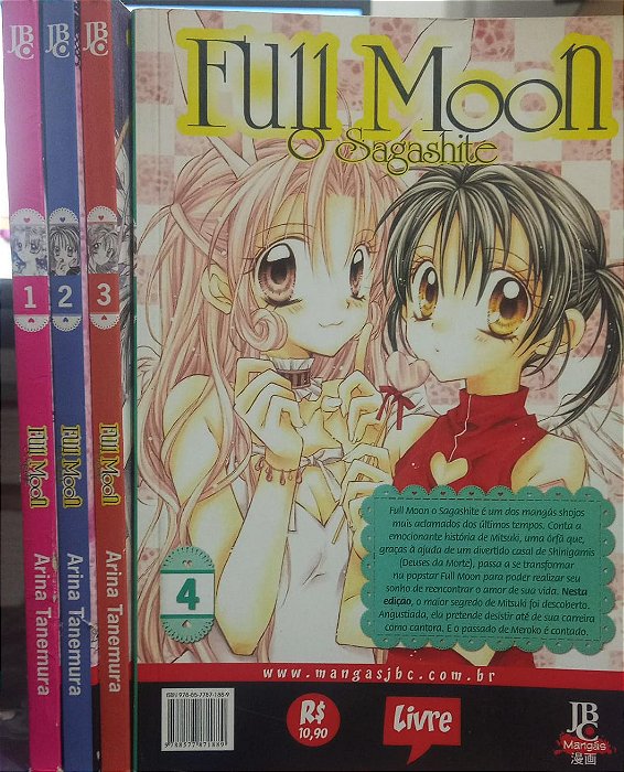 Coleção Full Moon - O Sagashite C/4 Volumes