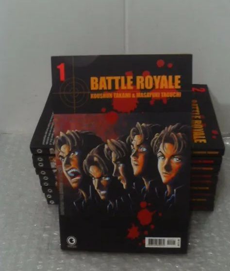 Coleção Mangás Battle Royale - 10 volumes Kit
