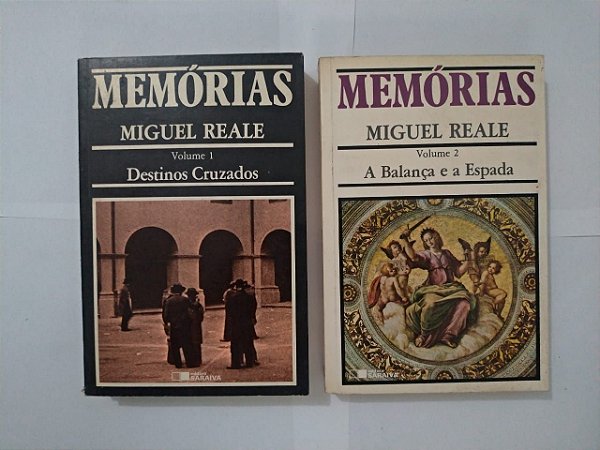 Memórias - Miguel Reale (Volume 1 e 2)