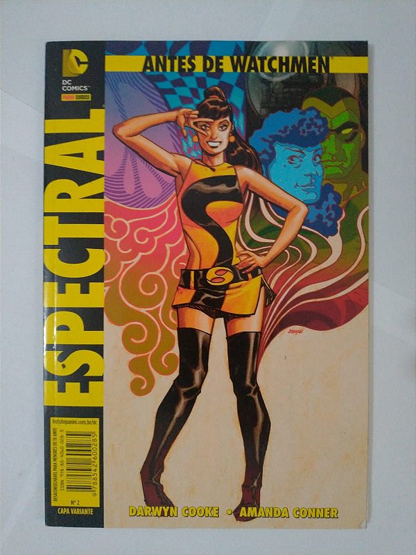 Antes de Watchmen: Espectral (capa variante)
