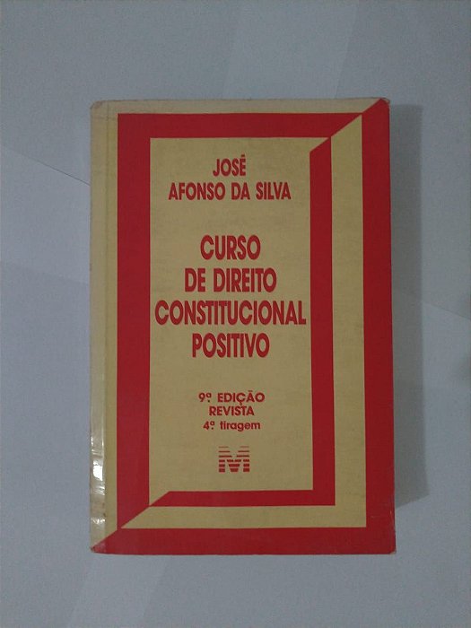 Curso de Direito Constitucional Positivo - José Afonso da Silva