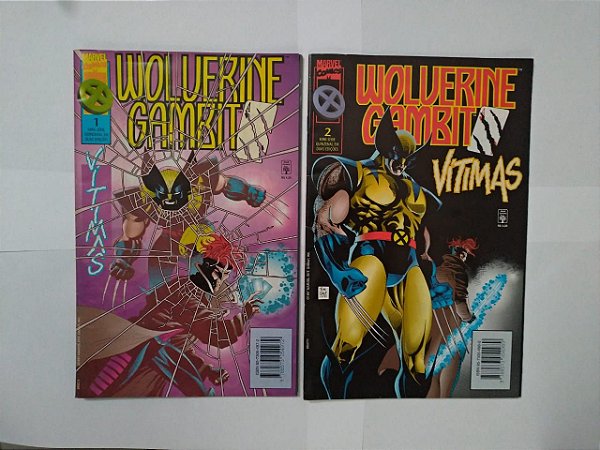 Wolverine e Gambit - Marvel Comics Vols. 1 e 2
