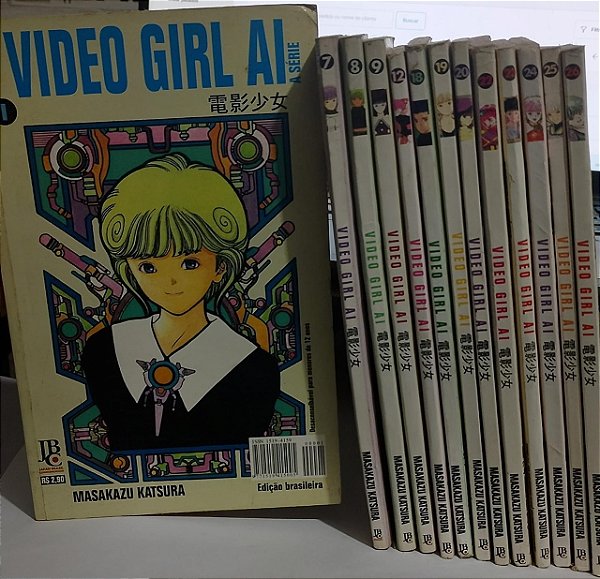Kit mangá Video Girl 13 volumes