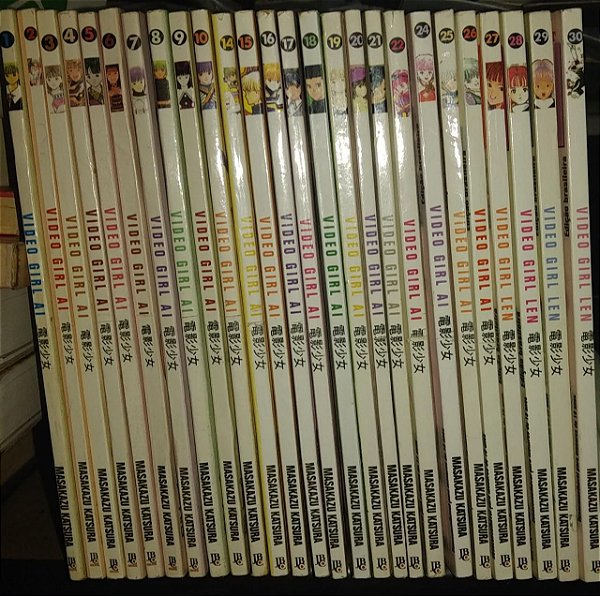Coleção mangá Video Girl 26 volumes