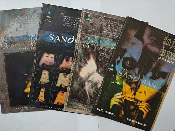 Coleção Sandman - Neil Gaiman C/4 Volumes