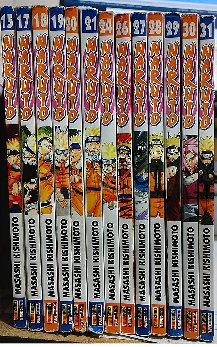 Kit Naruto Volume 13 Volumes - Masashi Kishimoto - Mangás