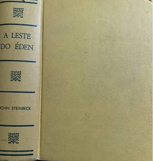 A Leste do Éden - John Steinbeck - Capa Dura