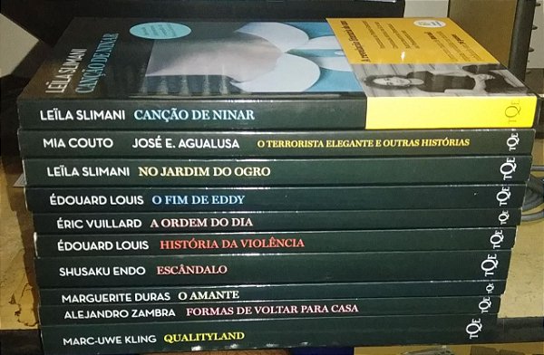 Coleção 10 livros TusQuets - Clássicos Mia Couto Entre outros