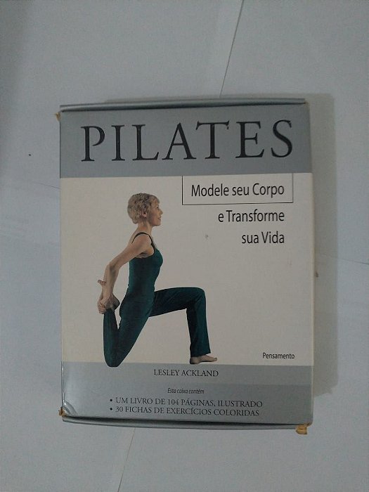 Pilates: Modele seu corpo e Transforme sua Vida - Lesley Ackland (Livro+Cartas)