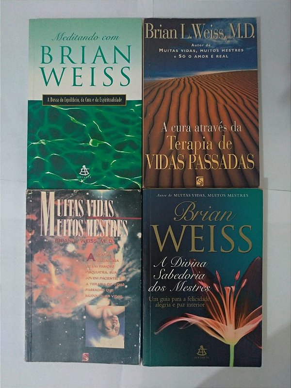 Coleção Brian Weiss - C/4 Livros