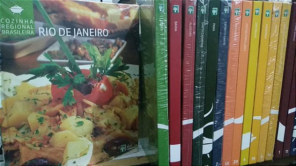 Coleção Cozinha Regional Brasileira Completa com 20 Volumes - Ed. Abril
