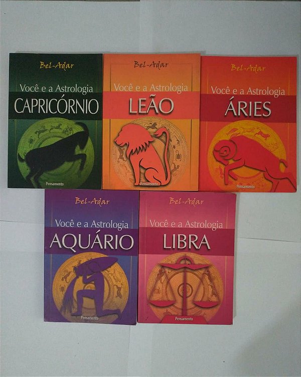 Coleção Você e a Astrologia - Bel-Adar C/5 Volumes