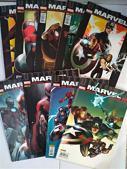 Coleção Marvel:  Homem-aranha - Vingadores vs Novos Supremos - C/9 volumes