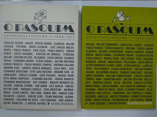 O Pasquim Antologia: Volumes 1 e 2  - Jaguar e Sérgio Augusto (Orgs.)