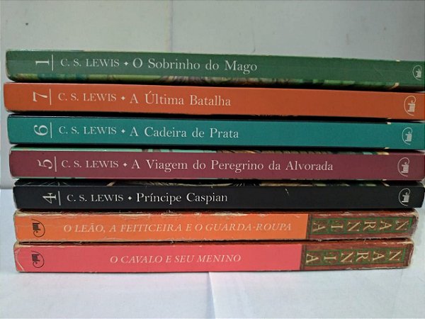 Coleção As Crônicas de Nárnia - C. S. Lewis C/7 volumes