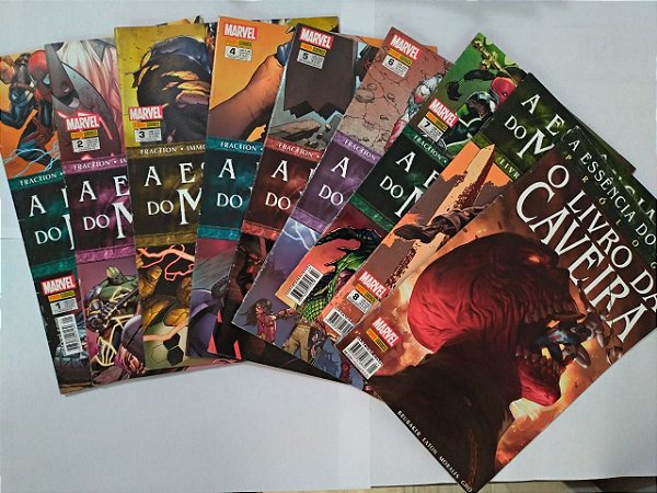 Coleção a Essência do Medo - Marvel C/9 Volumes