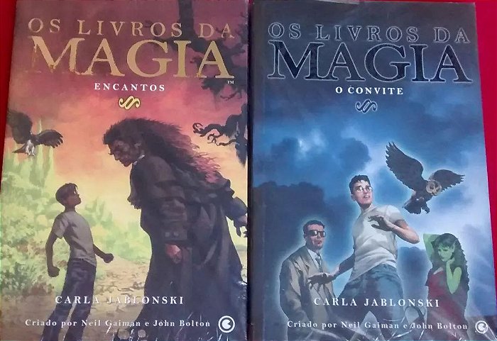 Os livros da Magia - 2 volumes - O Convite + Encantos - Carla Jablonski