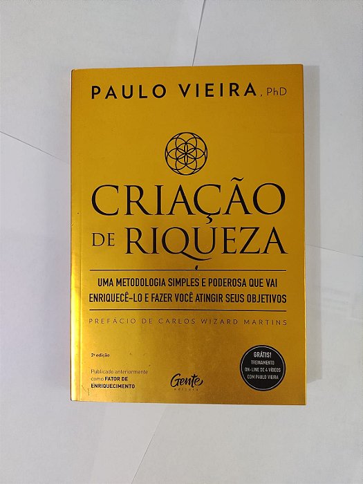 Criação de Riqueza -  Paulo Vieira