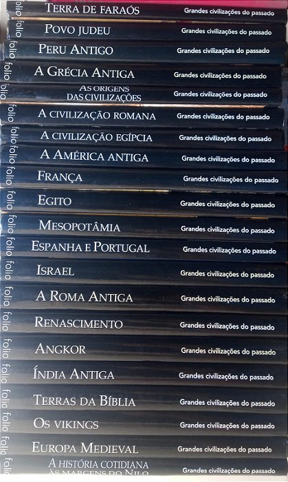 Coleção Grandes Civilizações do Passado - Ed. Folio - 21 volumes