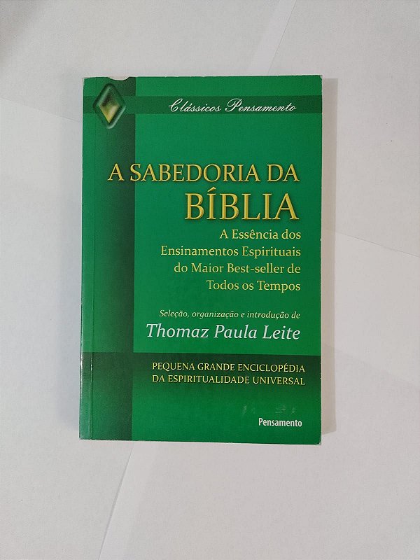 A Sabedoria da Bíblia - Thomas Paula Leite
