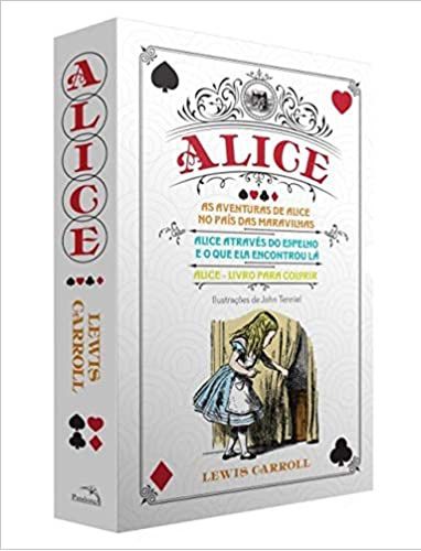 Box Alice No País Das Maravilhas E Alice Através Do Espelho + Alice Para Colorir - Lewis Carroll